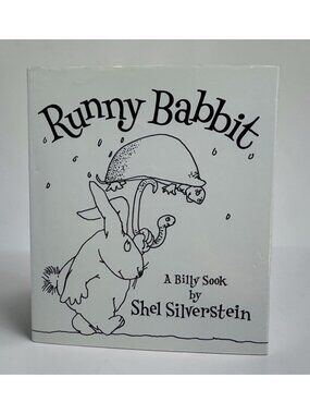 Runny Babbit A Billy Sook Shel Silverstein 2005 Hardcover Poetry Childrens Book